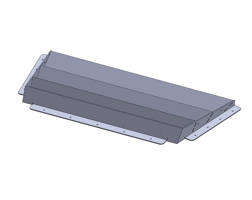 86 BRZ ENGINE HOOD LOUVER WITH RAIN COVER PLATE