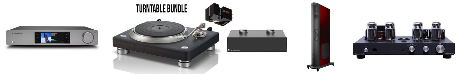 Bundled System #7: Rogue Audio Cronus Magnum III Amp, GoldenEar T44 Hybrid Speakers, Denon Turntable Bundle (Direct-Drive Table, MC Cartridge, Pro-Ject Step-Up Box), Cambridge Audio CXA100 Streamer Bundled System #7: Rogue Audio Cronus Magnum III Amp, GoldenEar T44 Hybrid Speakers, Denon Turntable Bundle (Direct-Drive Table, MC Cartridge, Pro-Ject Step-Up Box), Cambridge Audio CXA100 Streamer