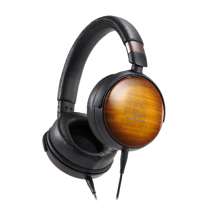 Audio-Technica ATH-WP900 Portable Over-Ear Wooden Headphones