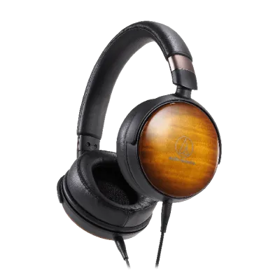 Audio-Technica ATH-WP900 Portable Over-Ear Wooden Headphones