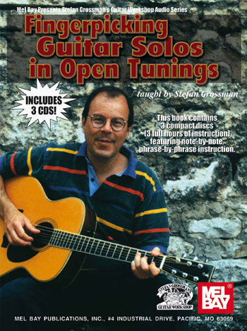 Fingerpicking Guitar Solos in Open Tunings - 3 CD Set taught by Stefan Grossman