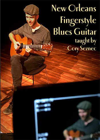New Orleans Fingerstyle Blues Guitar - taught by Cory Seznec