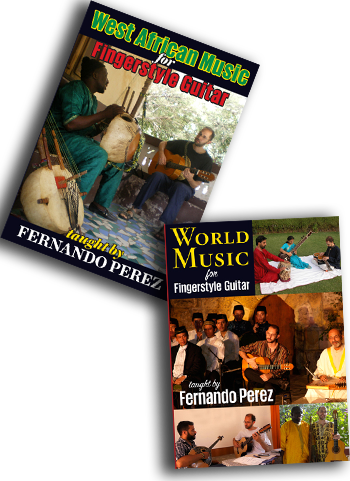 West African &amp; World Music for Fingerstyle Guitar