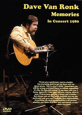 Dave Van Ronk- Memories In Concert 1980