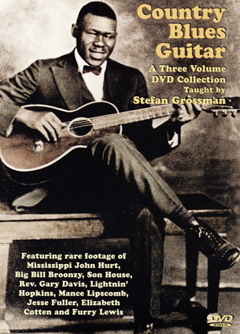 Country Blues Guitar (3 DVD Set) - taught by Stefan Grossman