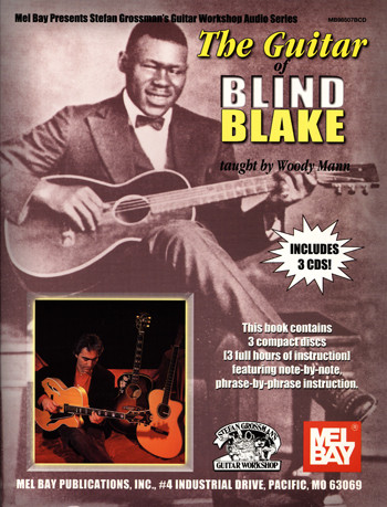 Guitar of Blind Blake - 3 CD Set taught by Woody Mann