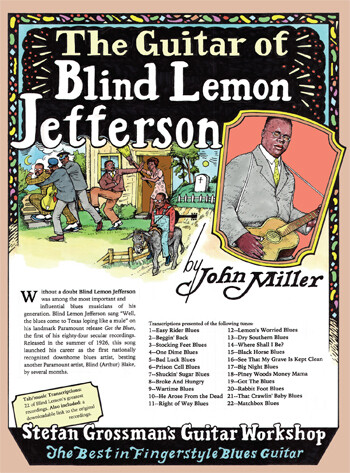 Guitar of Blind Lemon Jefferson by John Miller