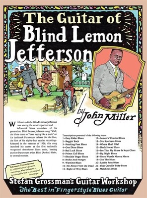 Guitar of Blind Lemon Jefferson by John Miller