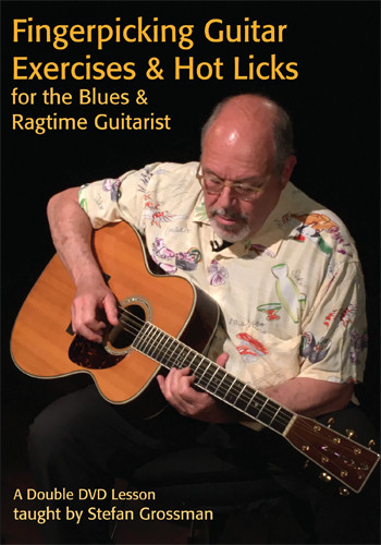 Fingerpicking Guitar Exercises &amp; Hot Licks (2 DVD Set)  - taught by Stefan Grossman
