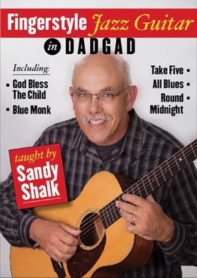 Fingerstyle Jazz Guitar in DADGAD - taught by Sandy Shalk