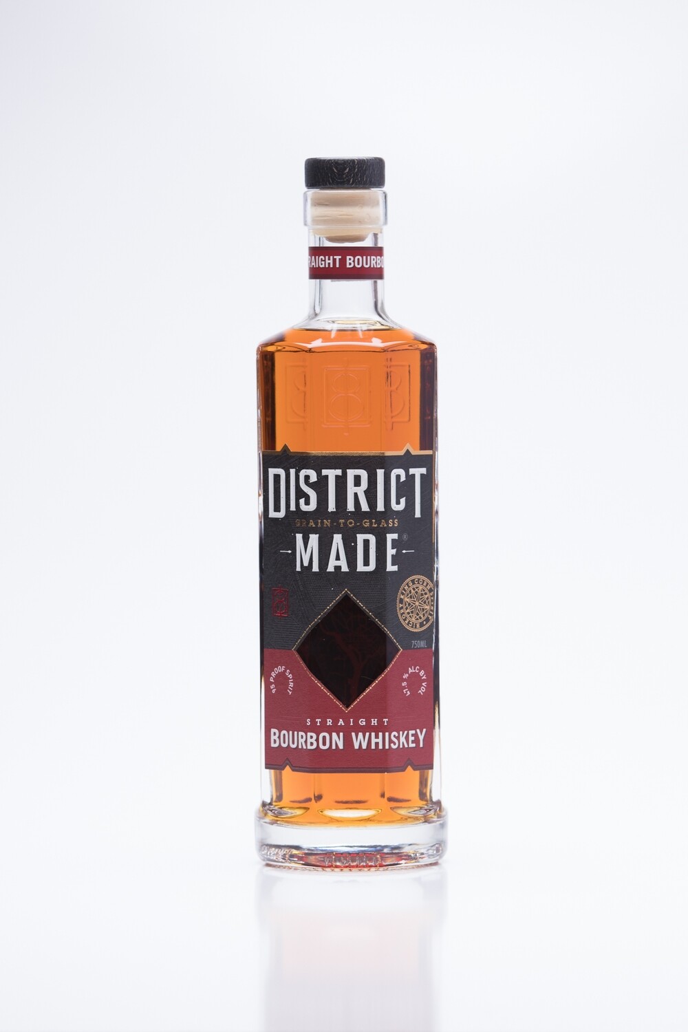 One Eight Distilling District Made Straight Bourbon Whiskey One Eight Distilling District Made Straight Bourbon Whiskey