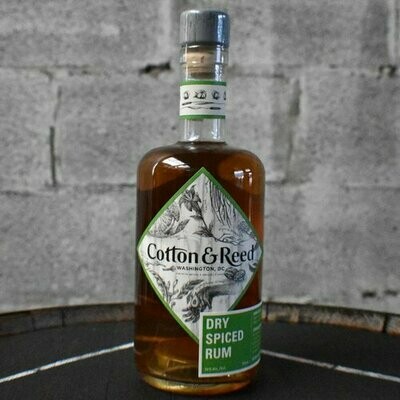 Cotton & Reed Dry Spiced Rum - 750ml