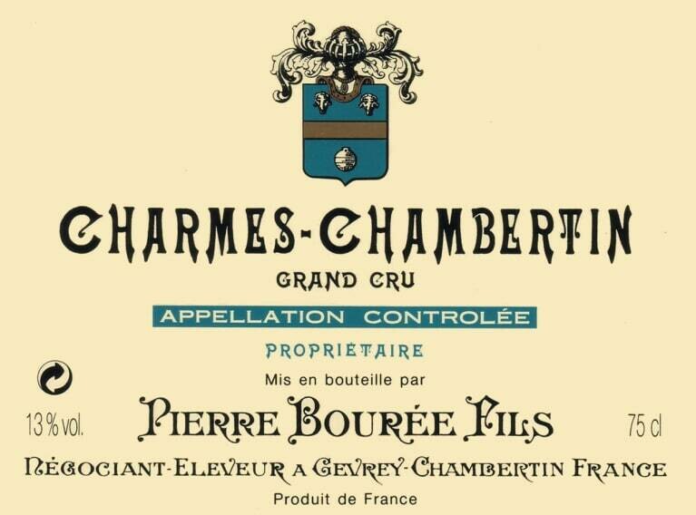 Bouree Gevrey Chambertin La Justice 2013 *SALE* Bouree Gevrey Chambertin La Justice 2013 *SALE*