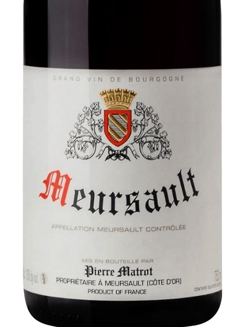 Matrot Meursault Rouge 2015 *SALE*