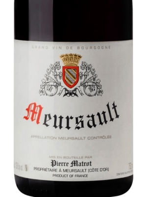 Matrot Meursault Rouge 2015 *SALE*