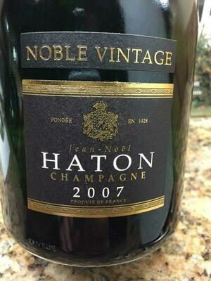 Champagne Haton Noble Vintage Brut 2007 *SALE* Champagne Haton Noble Vintage Brut 2007 *SALE*