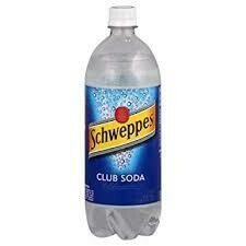 Schweppes Club Soda - 1.0L
