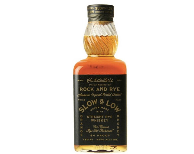 Hochstadter's Slow & Low 84-pf Rock And Rye 750ml Hochstadter's Slow & Low 84-pf Rock And Rye 750ml