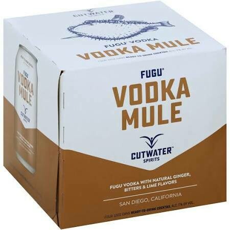Cutwater Vodka Mule 4-pack cans Cutwater Vodka Mule 4-pack cans
