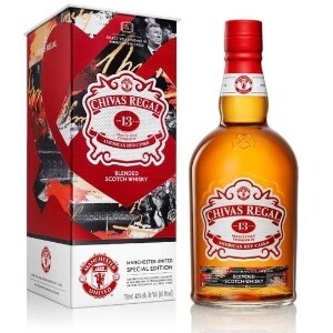 Chivas Regal 13-yr Scotch Whisky Manchester United Edition