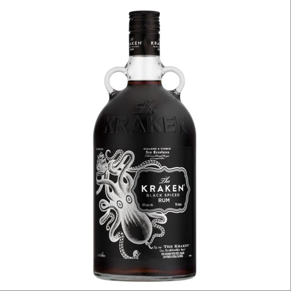 The Kraken Black Spiced Rum 70pf 1.75L