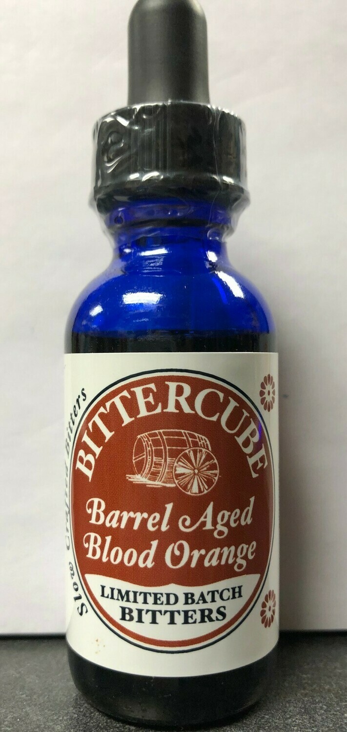 Bittercube Barrel-Aged Blood Orange Bitters (Ltd. Edition) 1oz. Bittercube Barrel-Aged Blood Orange Bitters (Ltd. Edition) 1oz.