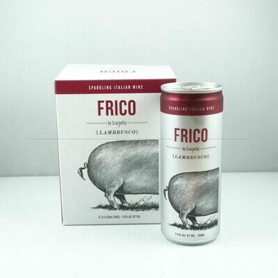 Scarpetta Frico Lambrusco 4-pack 250ml Can