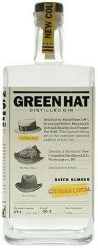 New Columbia Distillers Green Hat Citrus/ Floral Gin - 750ml