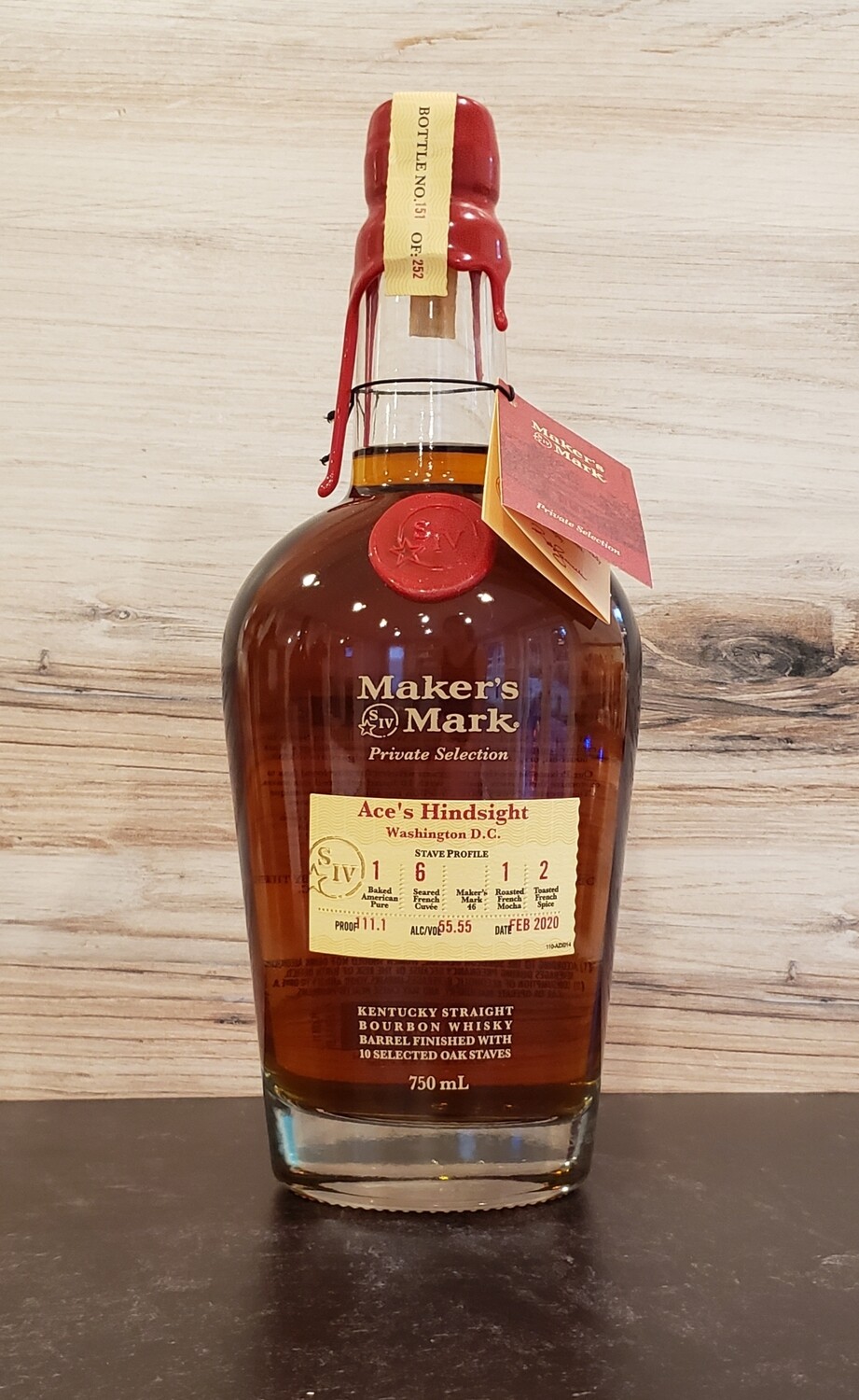 Maker's Mark Private Select "Ace's Hindsight" Single Barrel Bourbon (111.1-proof) Maker's Mark Private Select "Ace's Hindsight" Single Barrel Bourbon (111.1-proof)