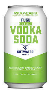 Cutwater Lime Vodka Soda 4-pack
