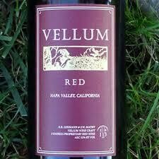 Vellum Red Napa Valley 2011*SALE*
