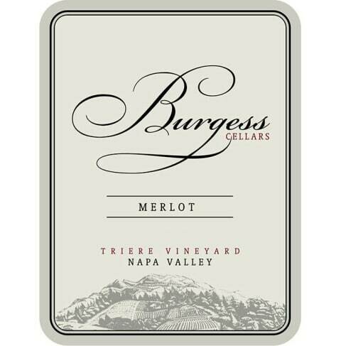 Burgess Napa Valley Merlot 13*SALE*