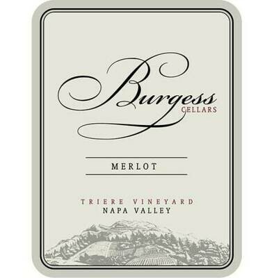 Burgess Napa Valley Merlot 13*SALE* Burgess Napa Valley Merlot 13*SALE*