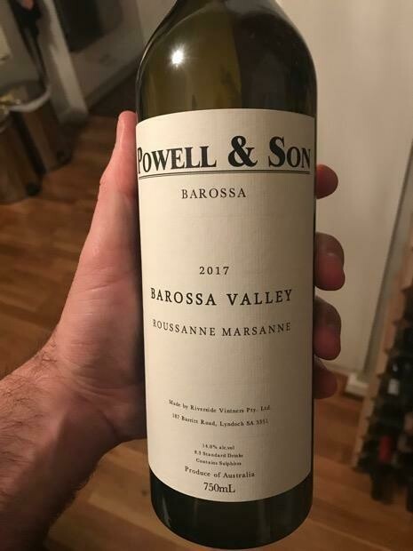 Powell and Son Roussanne Marsanne 2017