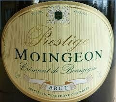 Moingeon Cremant De Bourgogne Prestige NV *SALE* Moingeon Cremant De Bourgogne Prestige NV *SALE*