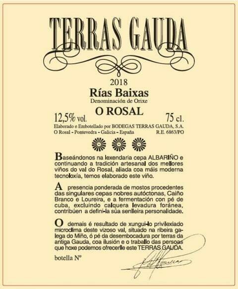 Terras Gauda O Rosal Rias Baixas 2022