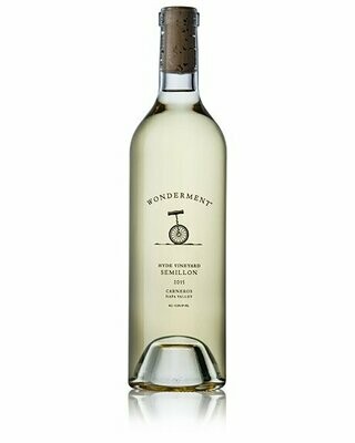 Wonderment Semillon Hyde Vyd Napa Valley 15 **SALE** Wonderment Semillon Hyde Vyd Napa Valley 15 **SALE**