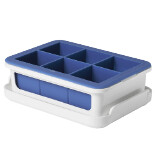 Silicone Large Ice Cube Tray with Lid