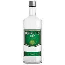 Burnett's Lime Vodka- 750ml