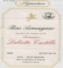 Labiette Castille Bas Armagnac