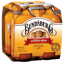 Bundaberg Diet Ginger Beer 4-pack