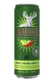 Cazadores Spicy Margarita Cocktail 11.8oz 4-pack cans