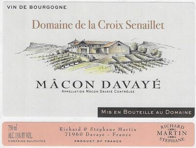 Domaine de la Croix Senaillet Macon Davaye 2019