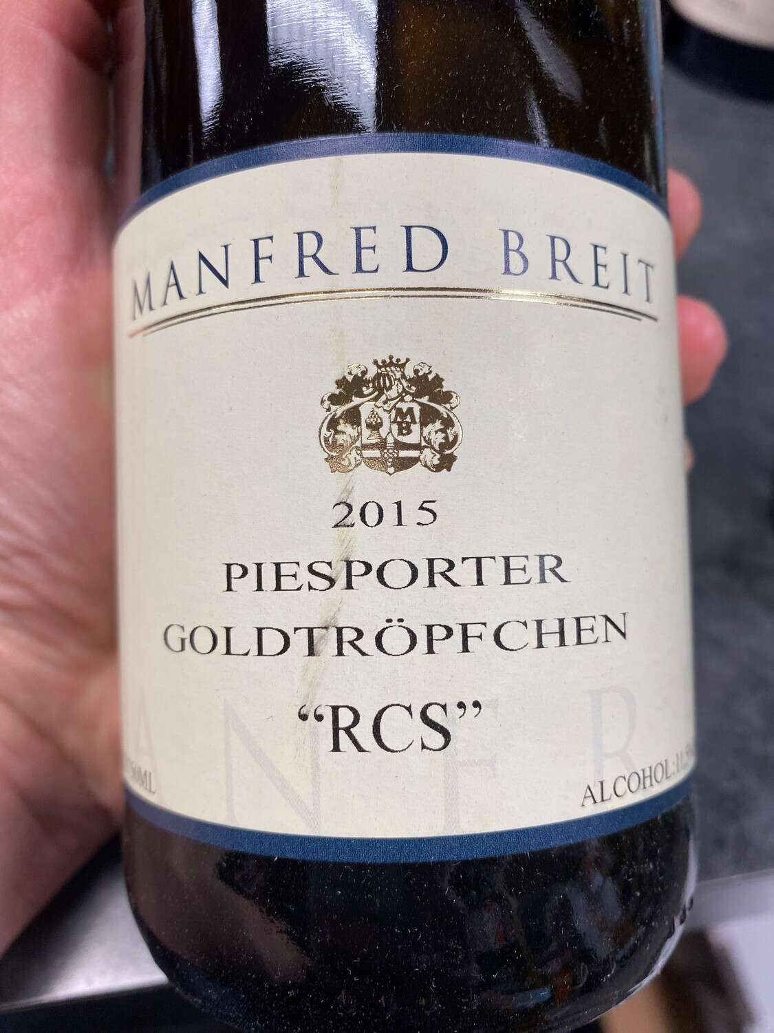 Breit Piesporter Goldtropfchen Riesling RCS 2015 *SALE*