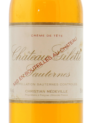Chateau Gilette Sauternes Creme De Tete 1989 375ml