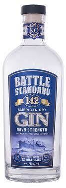 KO Distilling Battle Standard Navy Strength Gin 114 Proof 750ml