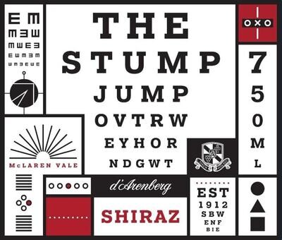 Stump Jump by D&#39;Arenberg Shiraz McLaren Vale 2017