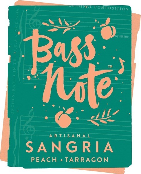 Bass Note Peach Tarragon Sangria