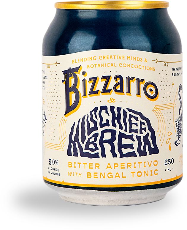 Bizzarro Mischief Brew Bitter Aperitivo + Bengal Tonic 250ml can