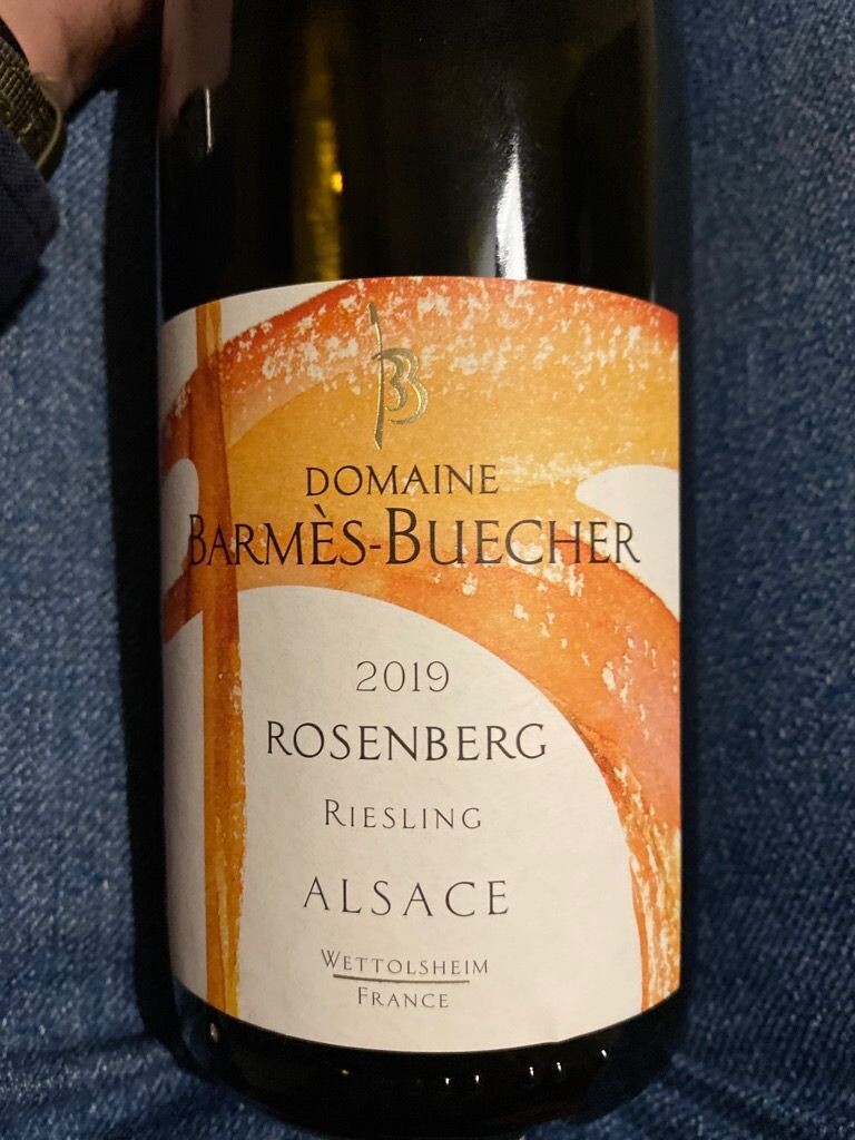 Barmes Buecher Riesling Rosenberg 2019